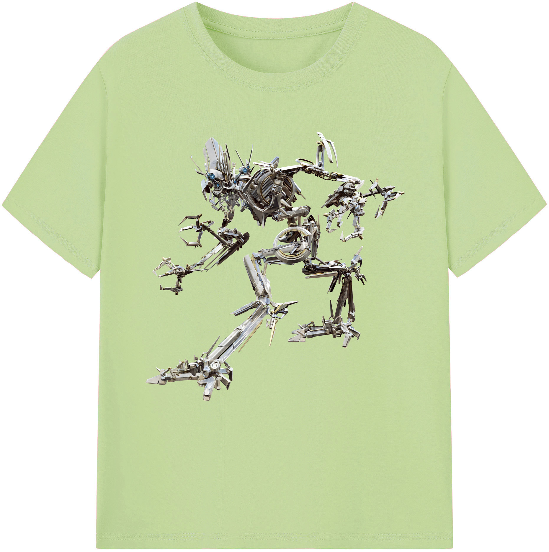 （画像用） Transformers トランスフォーマー 綿100％半袖Tシャツ（フロントプリント）